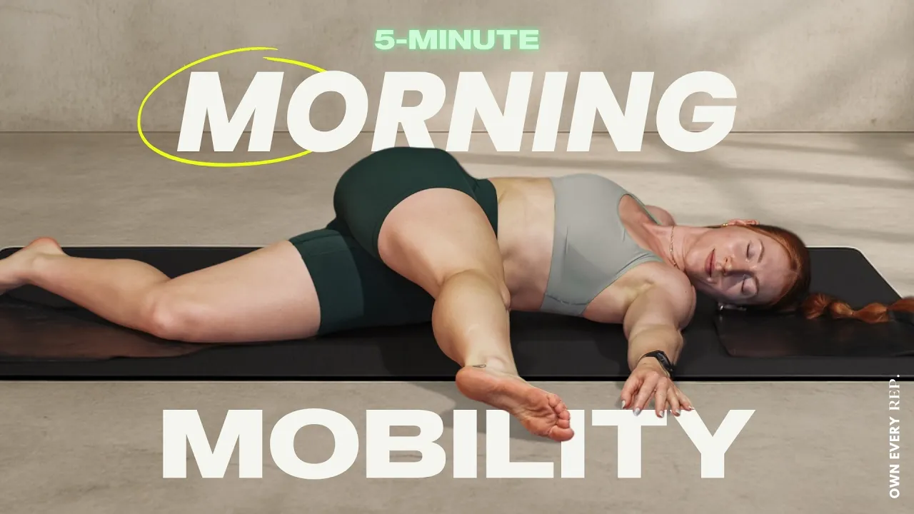 5 Min. Morning Routine — Mobilise Hips & Spine