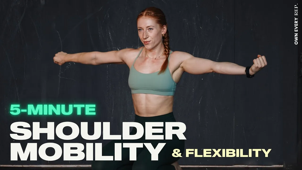 5 Min. Shoulder Mobility Routine | SOS - Strengthen & Stretc