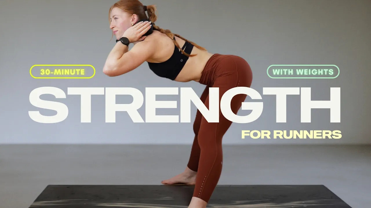 30 Min. Runner's Workout w/ Weights: Strong Core, Bulletproo