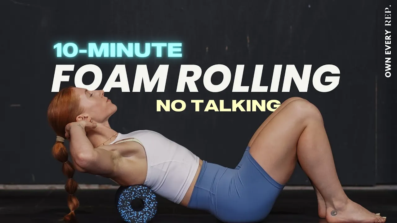 10 Min. Upper Body Foam Rolling For Recovery