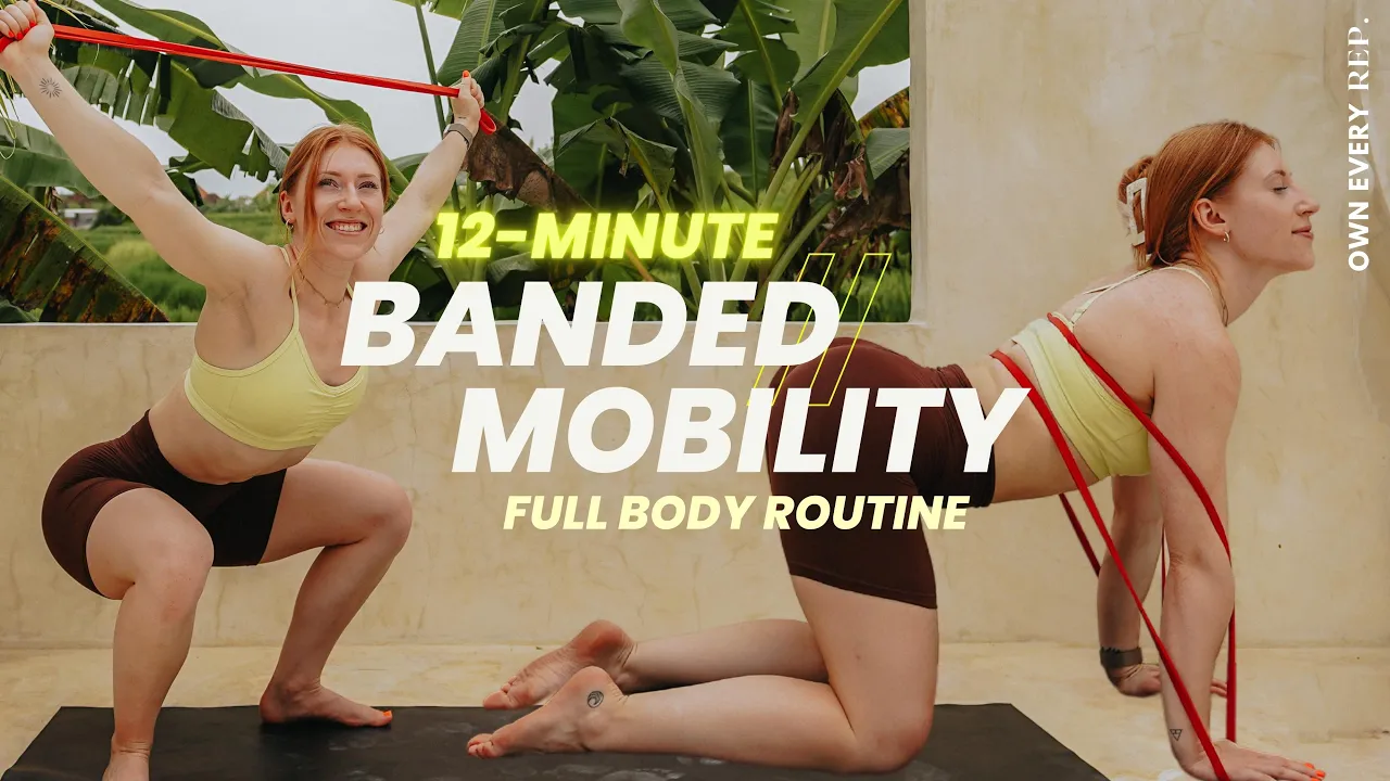 12 Min. Resistance Band Mobility Routine | Full Body Flow | 