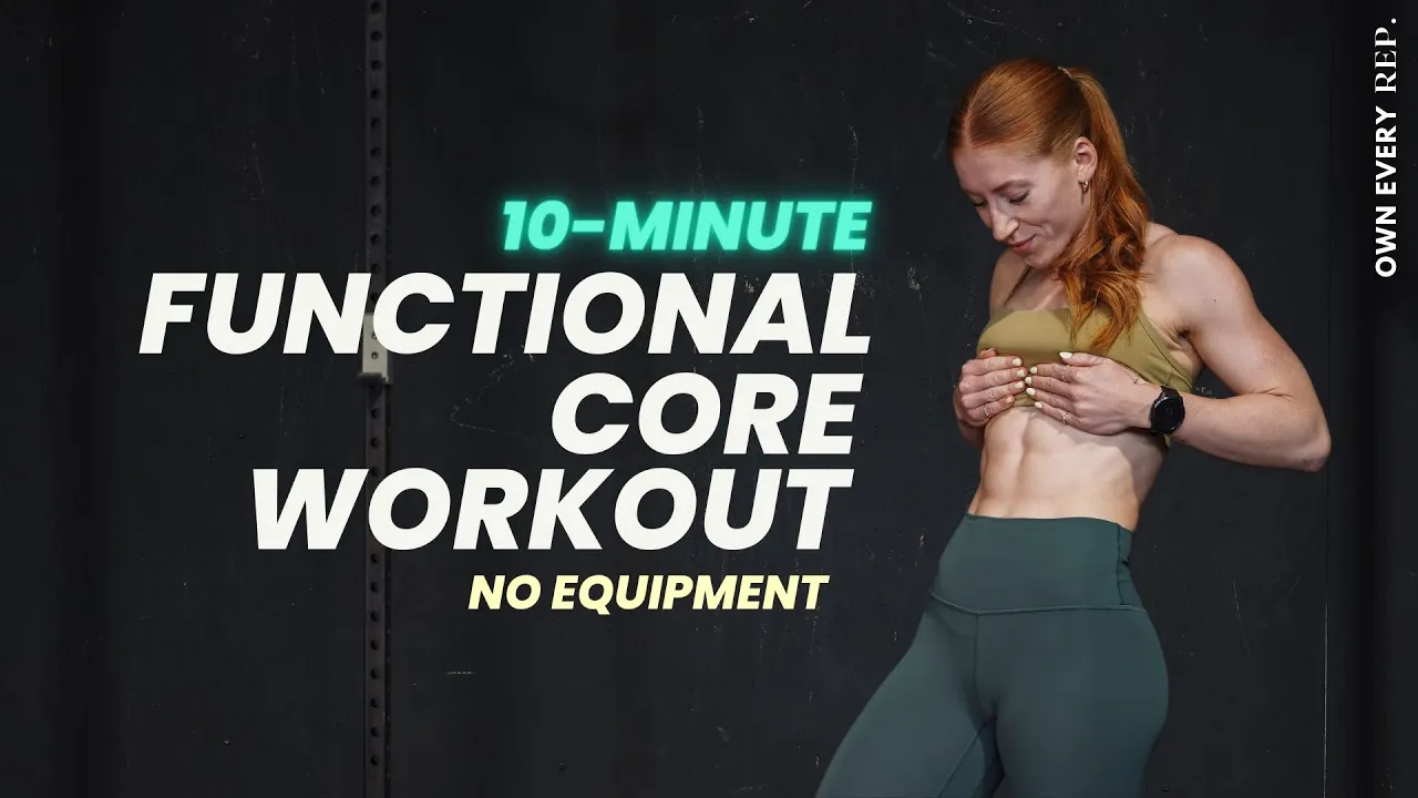 10 Min. FUN Core Workout | NO REPEATS | Level: Intermediate 