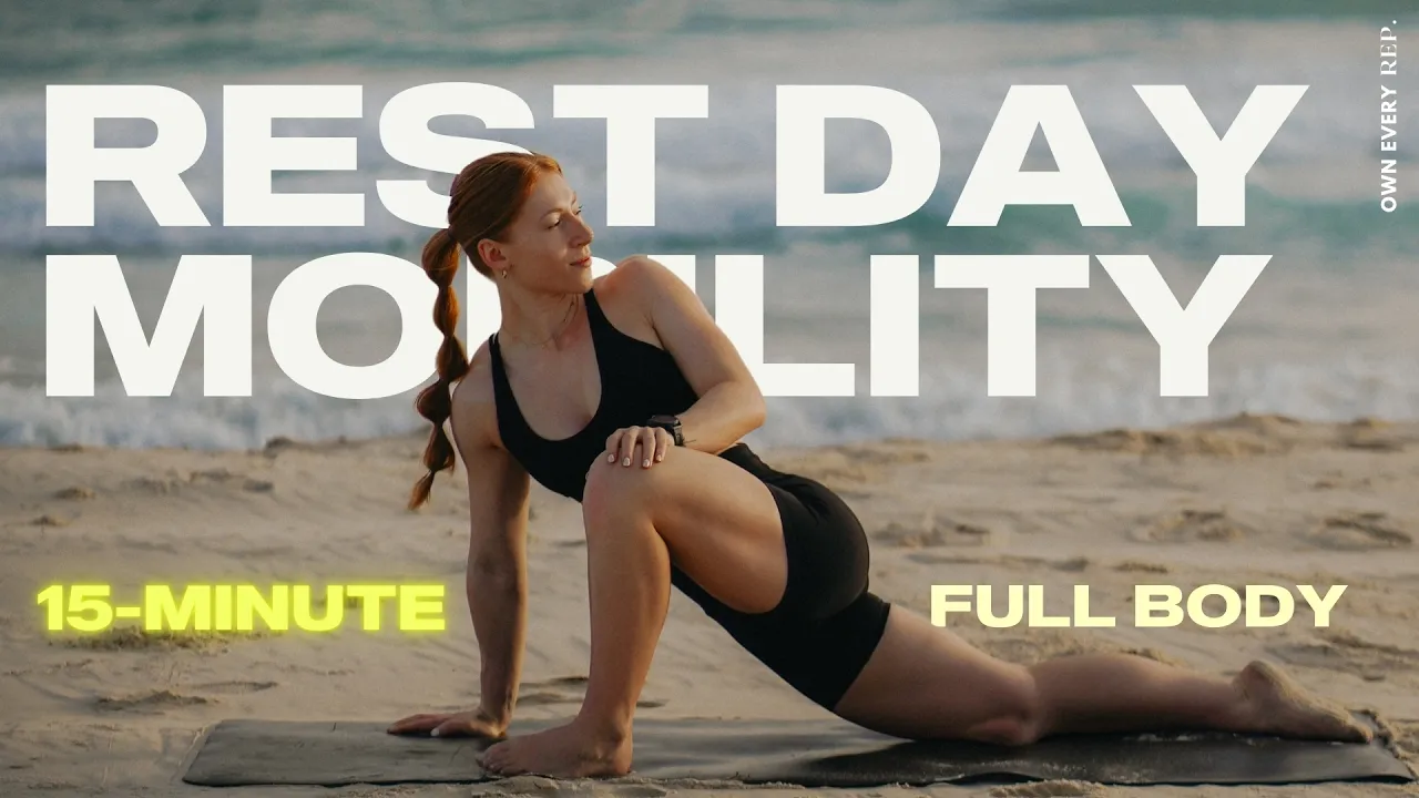 15 Min. Soft Mobility Flow + Stretches — Active Recovery
