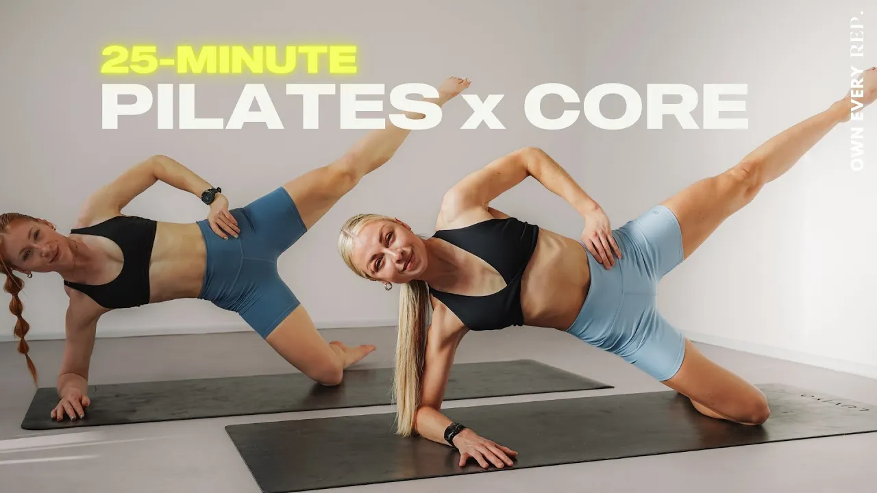 25 Min. Pilates x Core w/ Marie Steffen