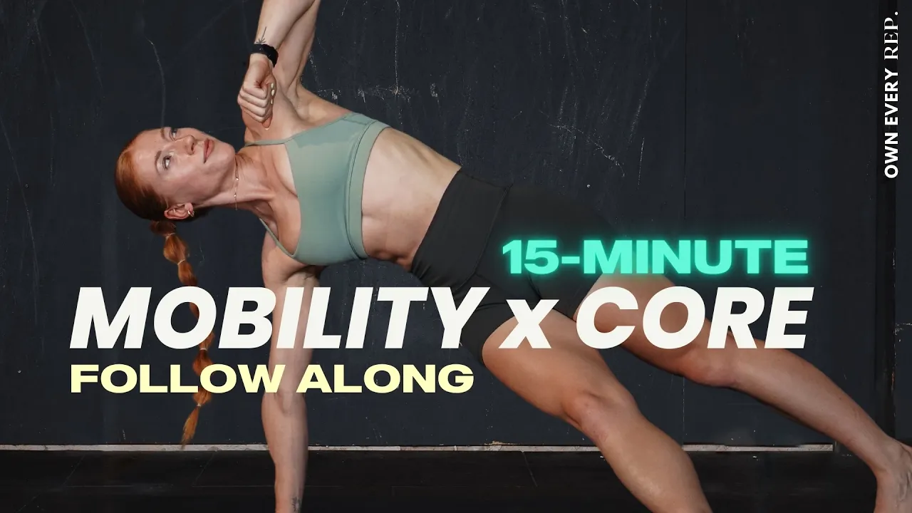 15 Min. Mobility x Core Routine | FUN Full Body Workout | No