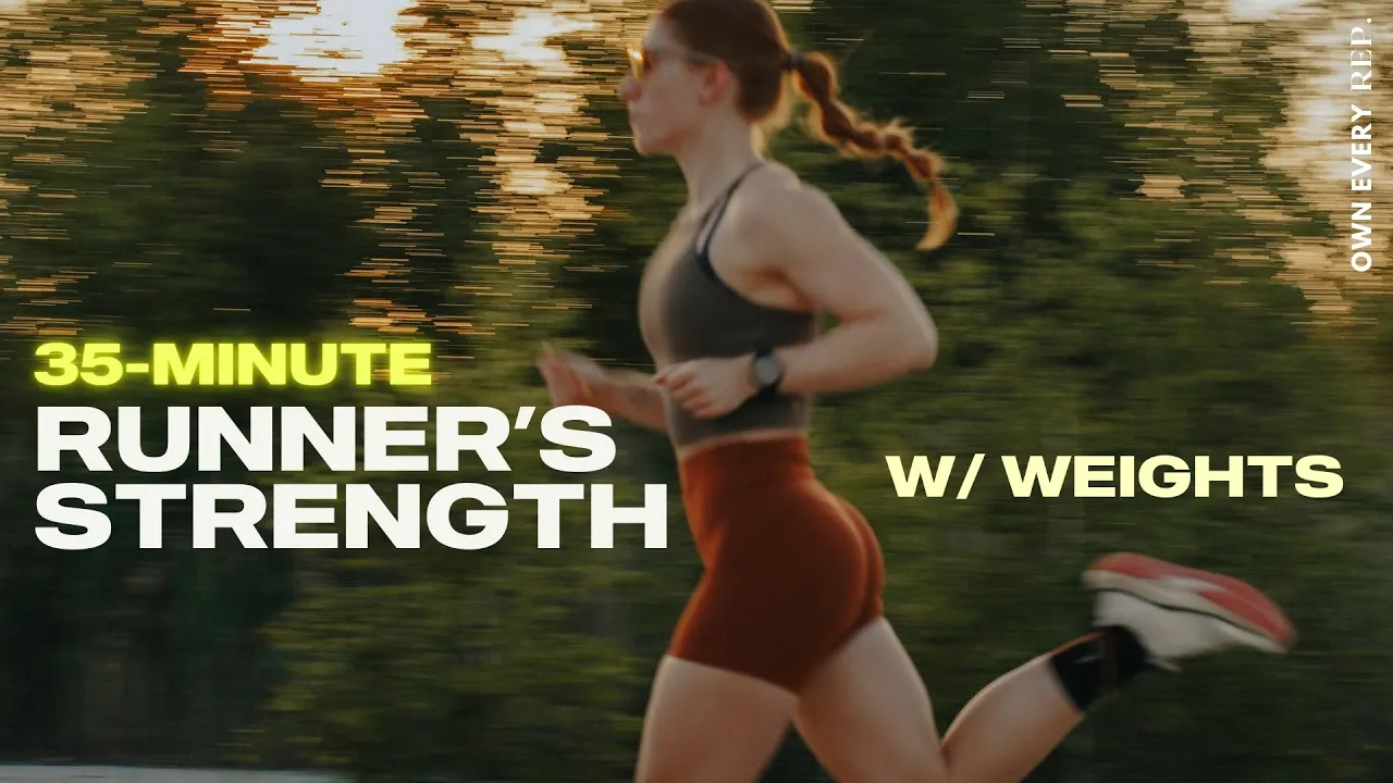 35 Min. Strength Workout for Runners | Built Strong Knees, H