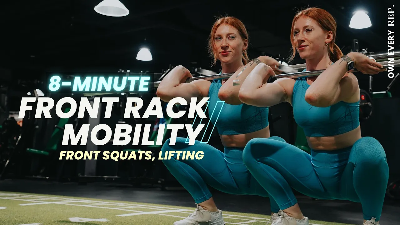 8 Min. Front Rack Mobility — Shoulders, T-Spine, Wrists