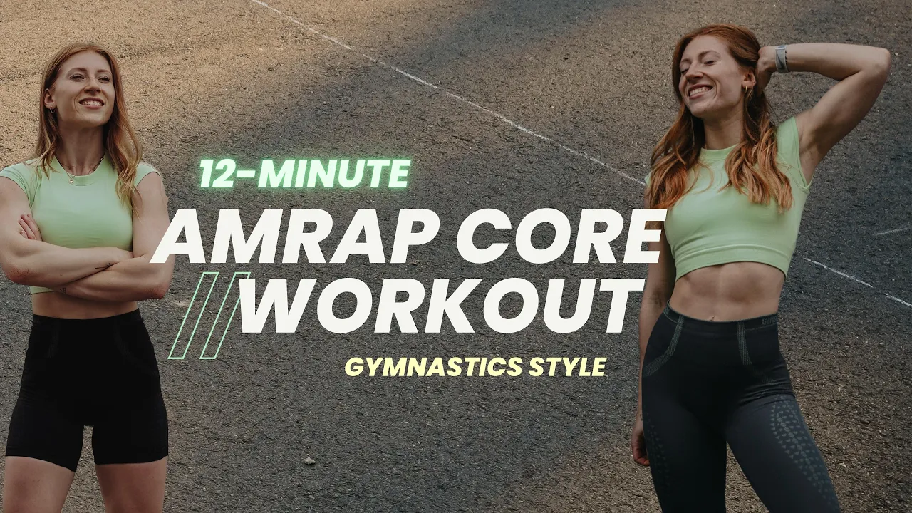 12 Min. AMRAP Core Workout | Gymnastics Style | SWEATY | Con