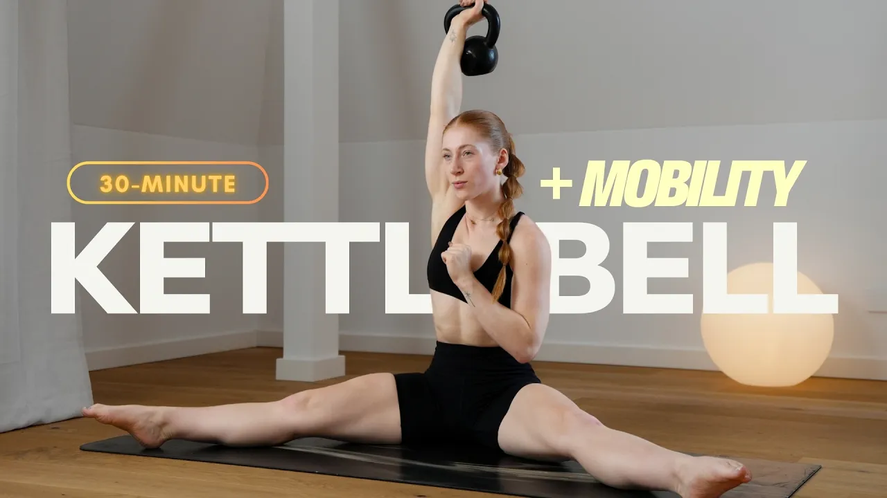 Mobility Meets Kettlebells: Fun 30 Min. Strength & Flexibili
