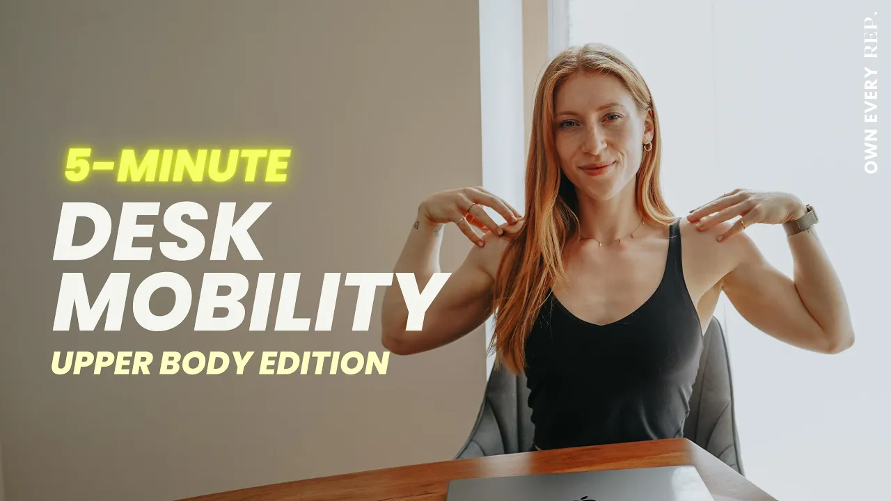 5 Min. Mobility at Your Desk — Seated