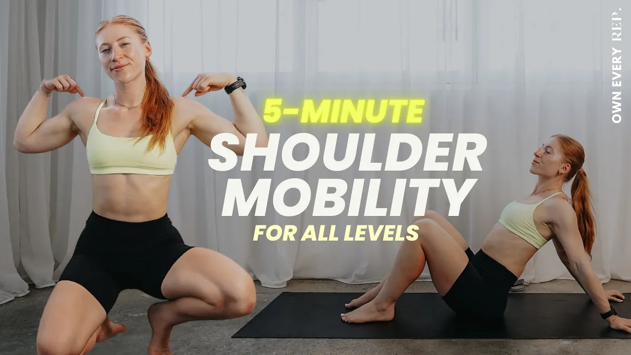 5 Min. Shoulder Mobility | Open Up Your Shoulders - Strength