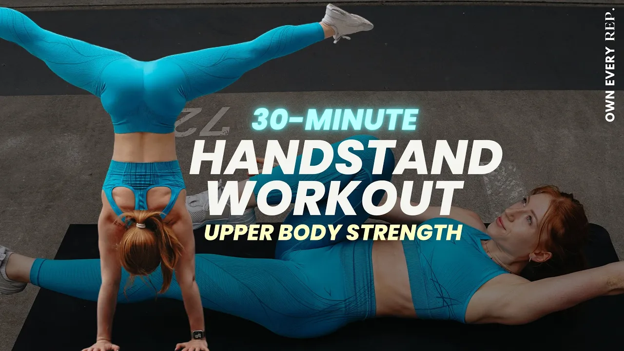30 Min. Workout For Handstands | Build Strength & Mobility |